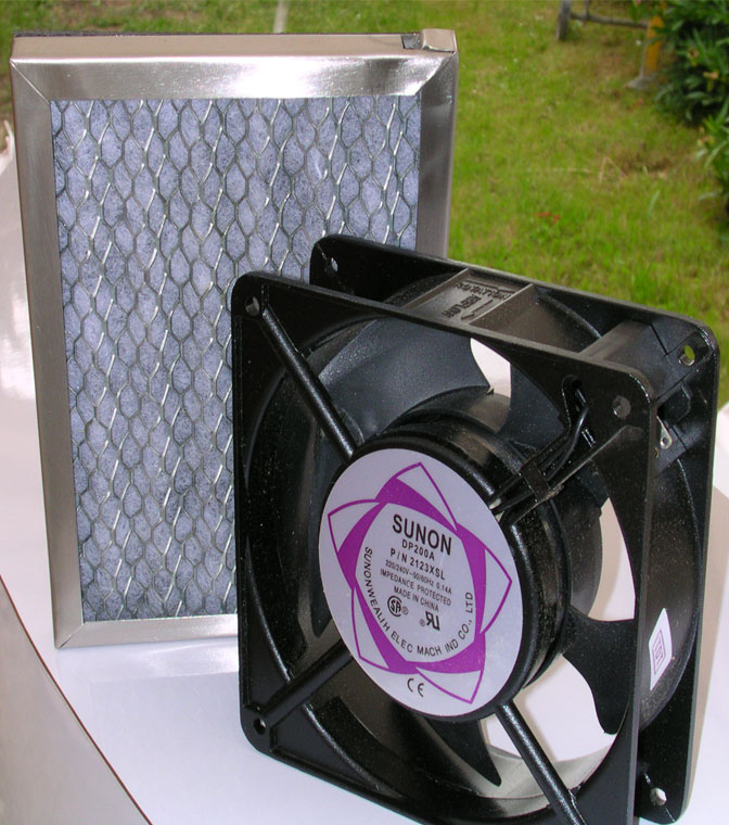 Carbon Filter Stop Smell + Fan VB Nails